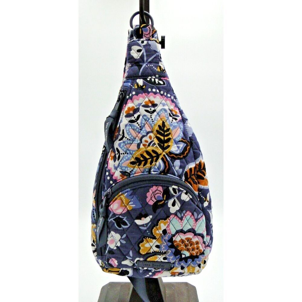 Vera Bradley Charmont Meadow Sling Backpack Lighten Up Essential‎ NWOT